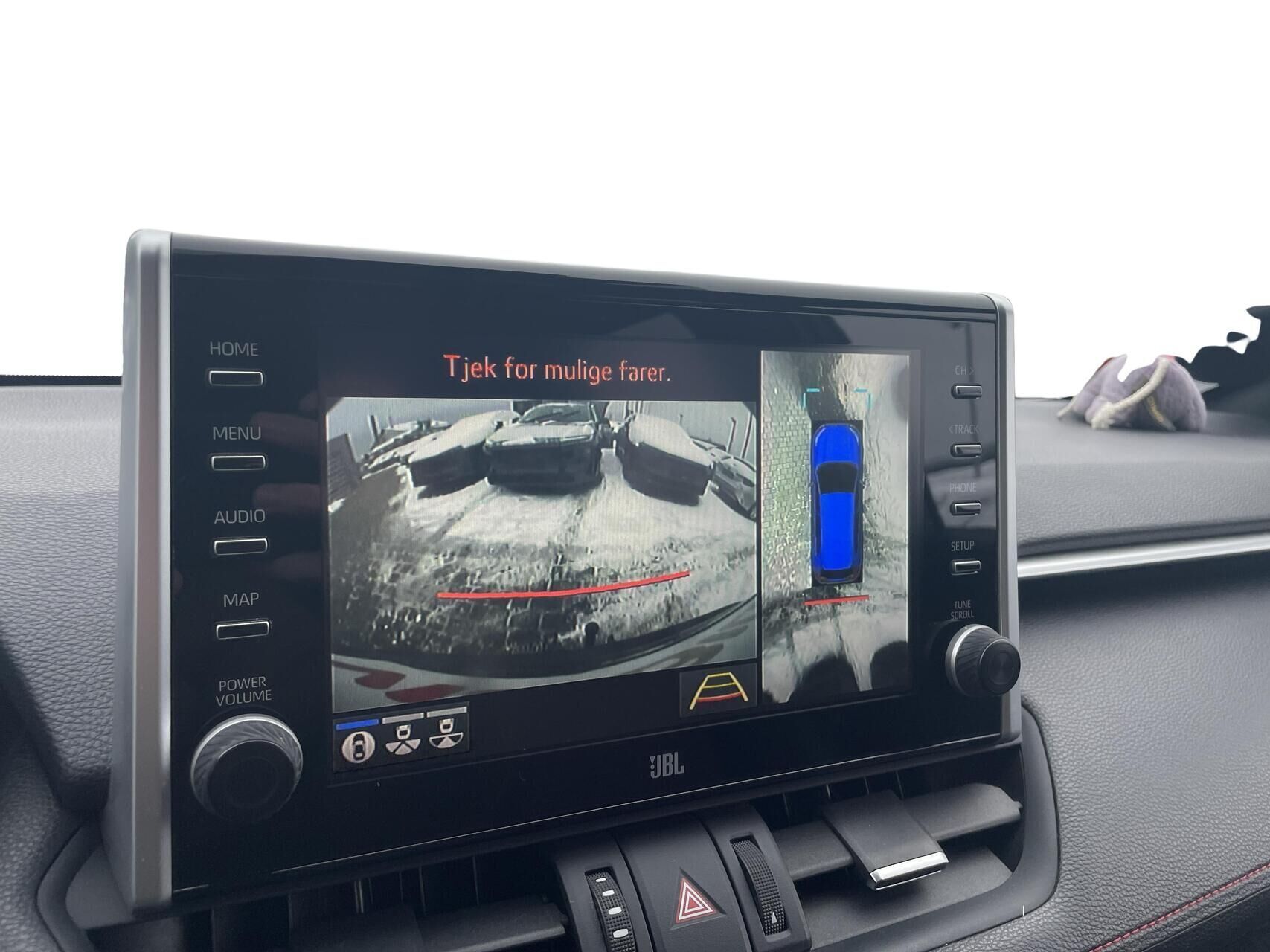 Blå Toyota RAV4 Plug-in fra 2021