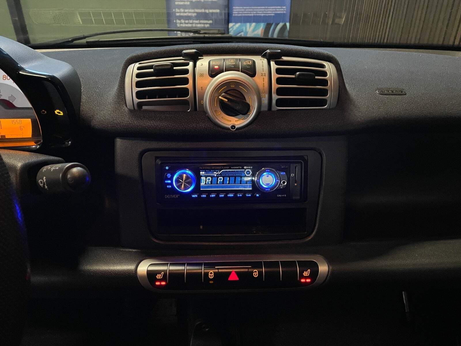 Hvid Smart ForTwo Coupé fra 2012