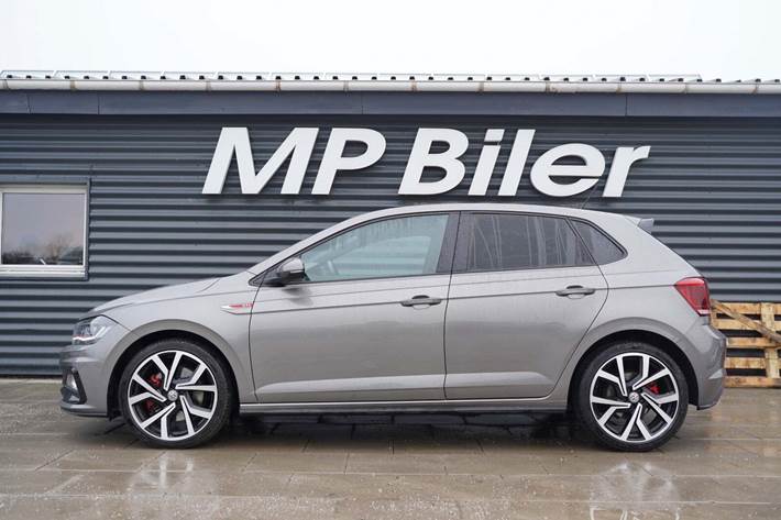 Sort VW Polo fra 2019
