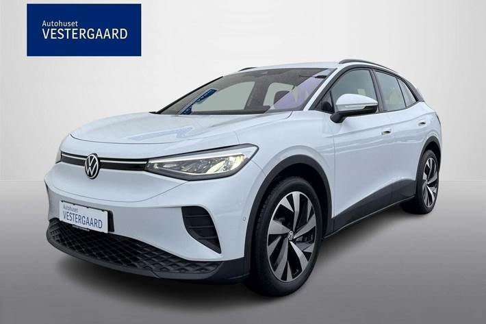 Hvid VW ID.4 fra 2025 set udefra