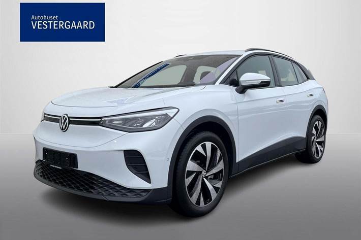 Hvid VW ID.4 fra 2025 set udefra