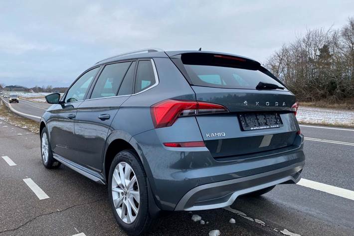 Grå Skoda Kamiq fra 2020