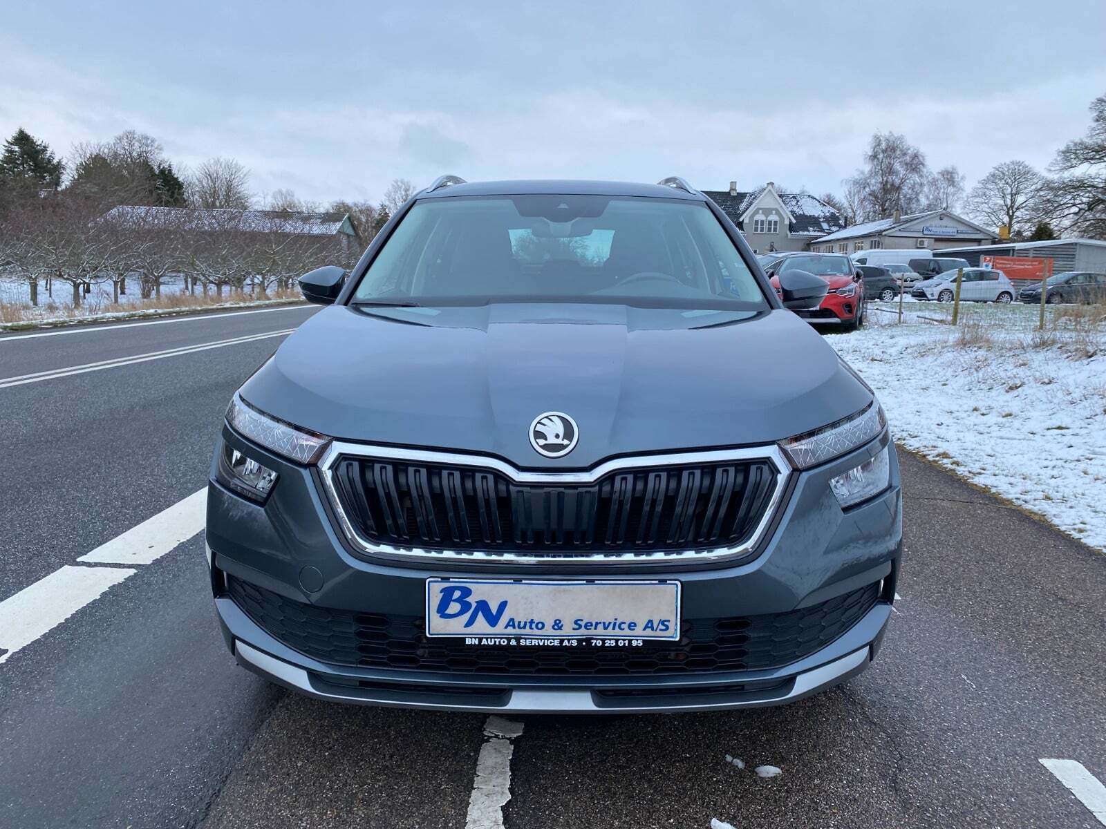 Grå Skoda Kamiq fra 2020