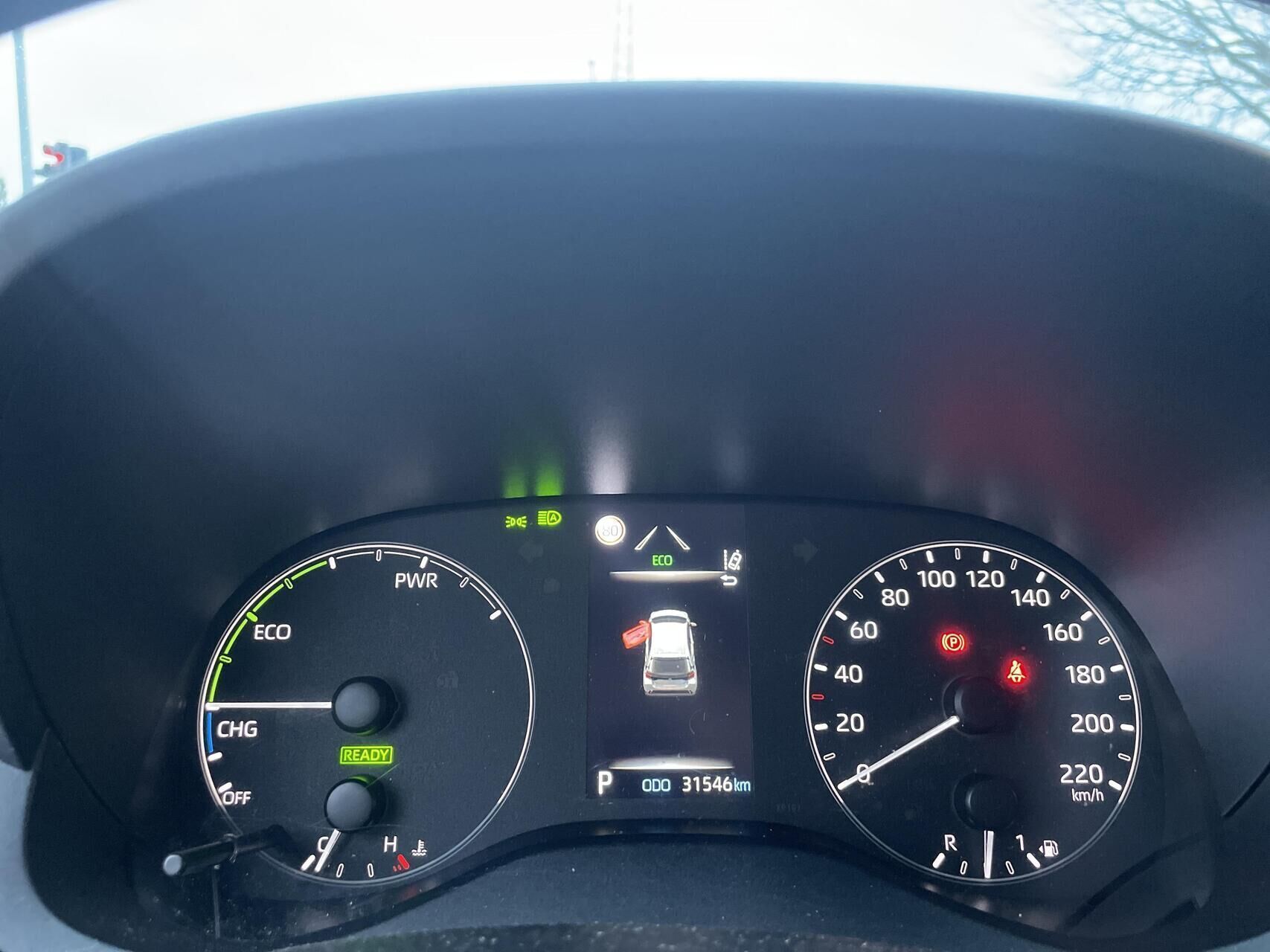 Hvid Toyota Yaris fra 2022