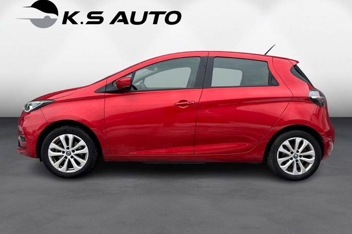 Rød Renault Zoe fra 2020