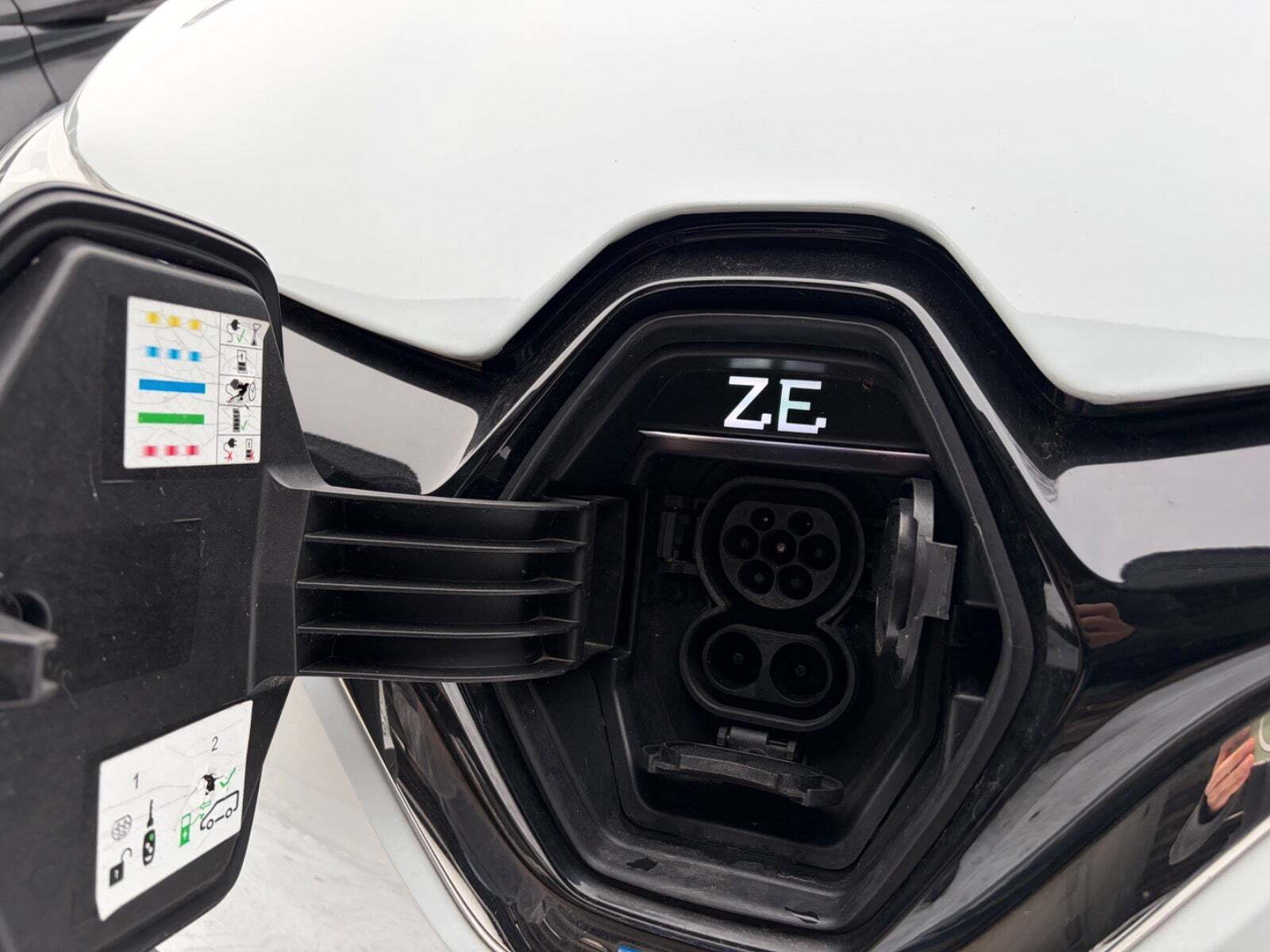 Hvid Renault Zoe fra 2019