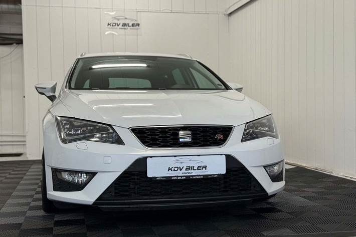 Grøn Seat Leon fra 2016