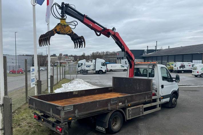 Hvid Iveco Daily fra 2013