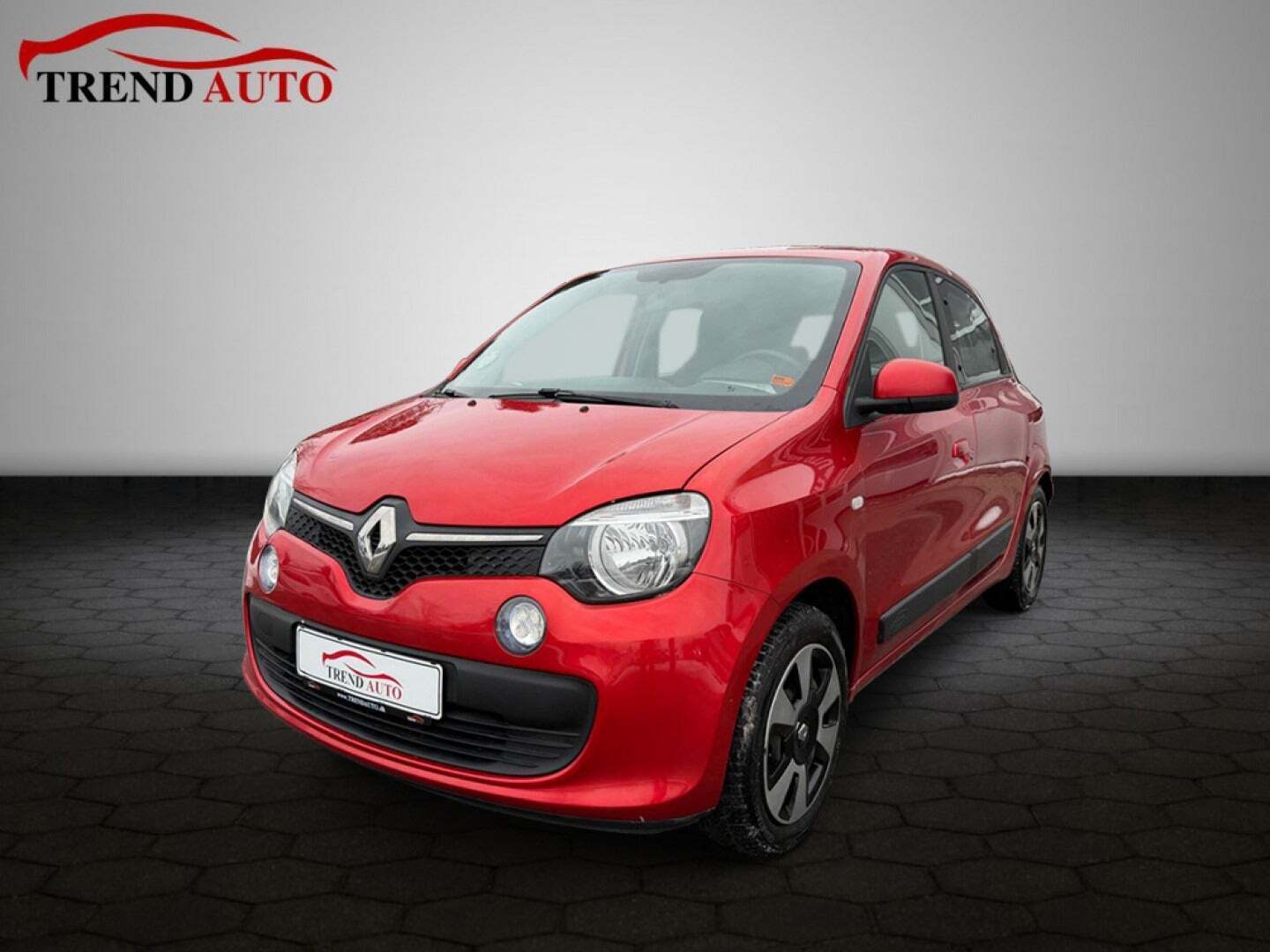 Rød Renault Twingo fra 2014