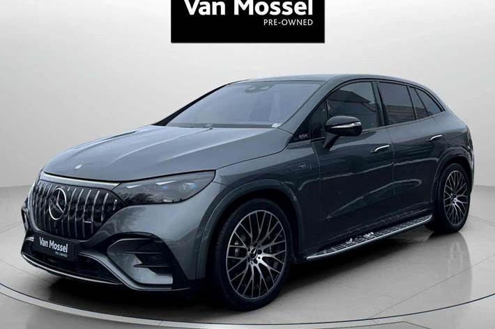 Grå Mercedes EQE43 SUV fra 2023