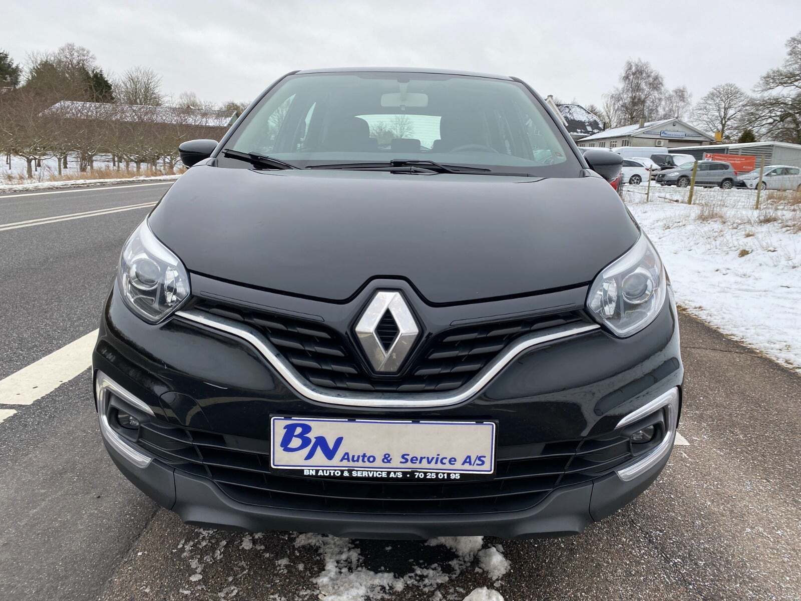 Sort Renault Captur fra 2019
