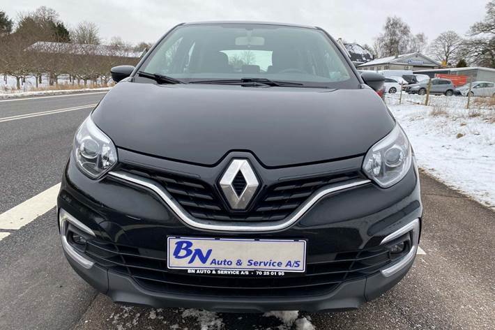Sort Renault Captur fra 2019