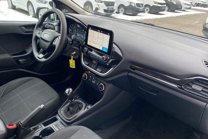 Hvid Ford Fiesta fra 2020