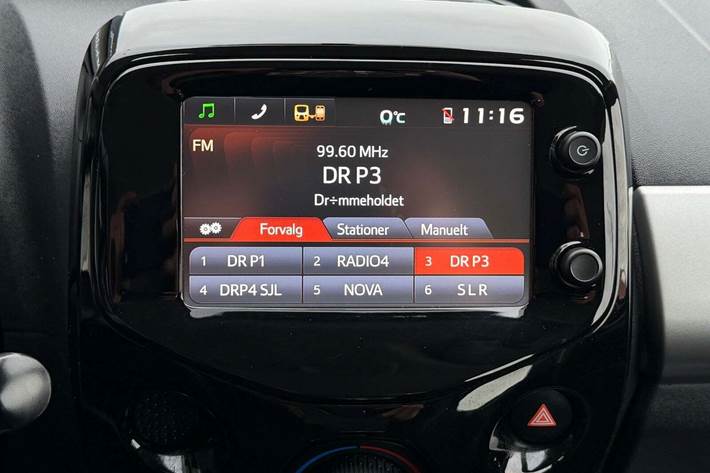 Sort Peugeot 108 fra 2016