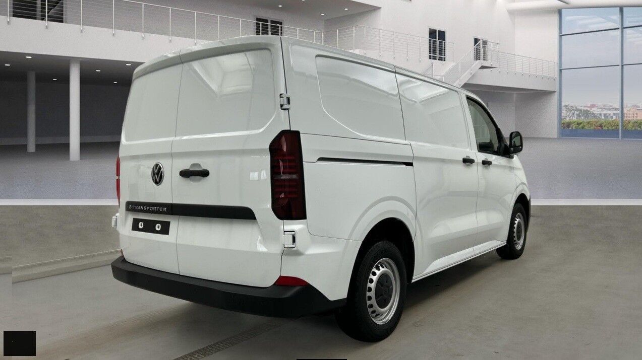 Hvid VW e-Transporter fra 2025