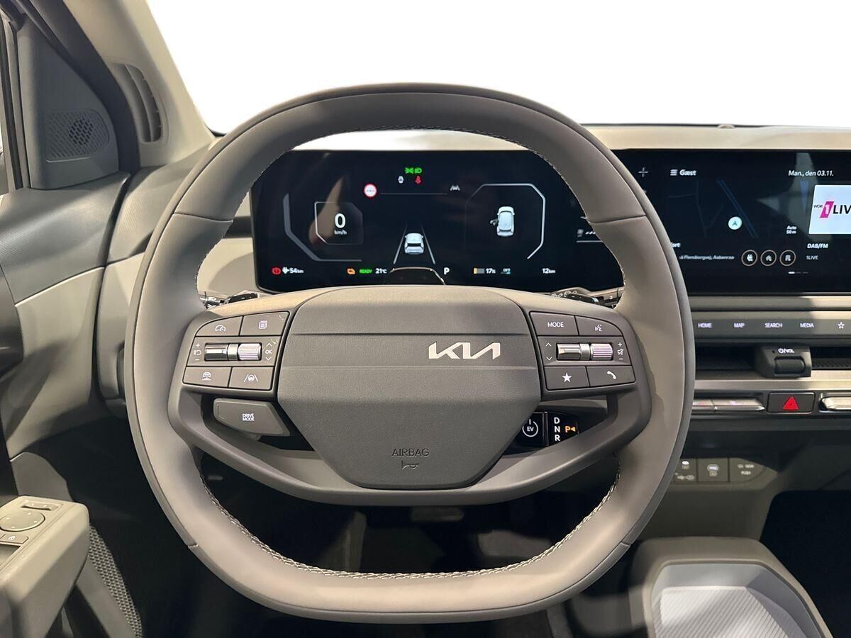 Hvid Kia EV3 fra 2025
