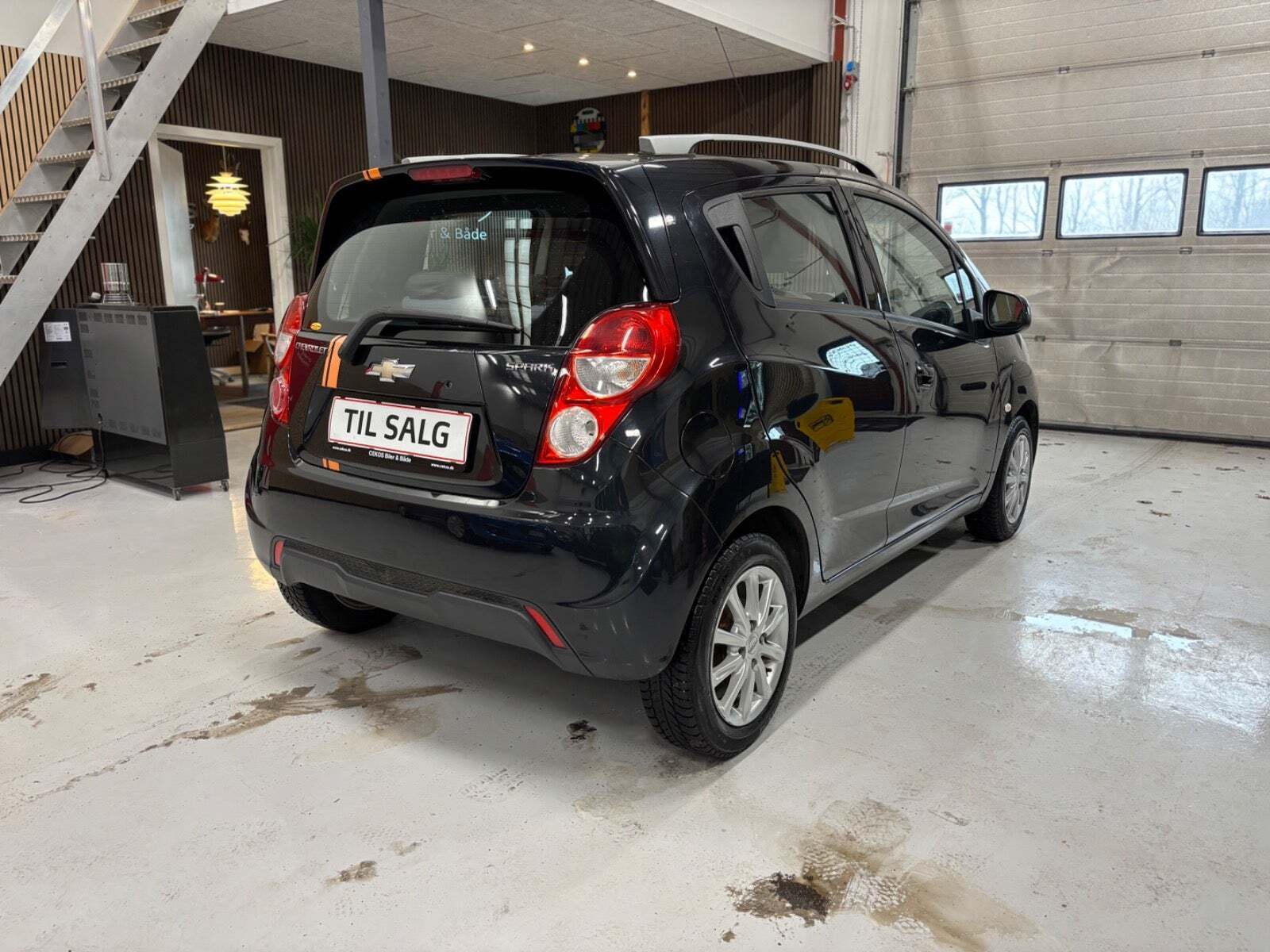 Sort Chevrolet Spark fra 2013