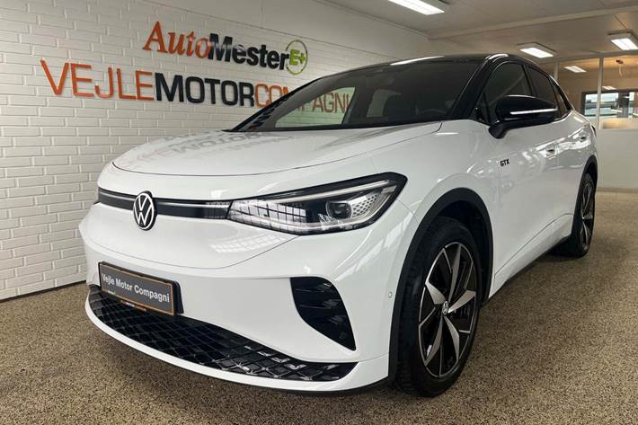 Hvid VW ID.5 fra 2024 set udefra