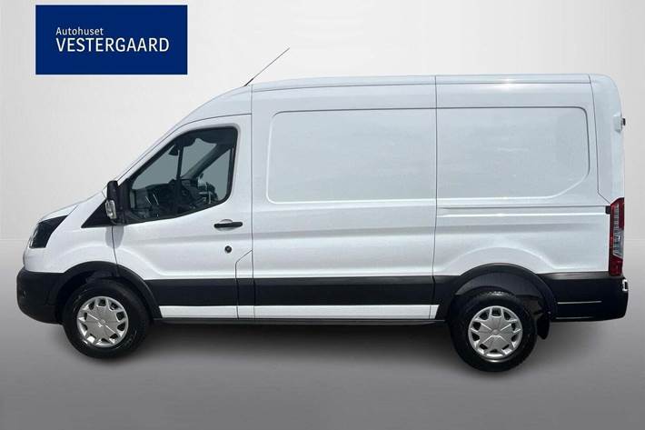 Hvid Ford Transit 350 L2 Van fra 2023