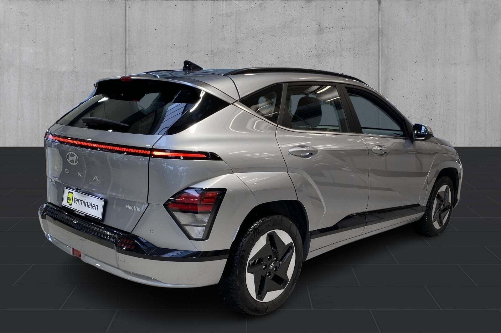 Sølv Hyundai Kona fra 2024
