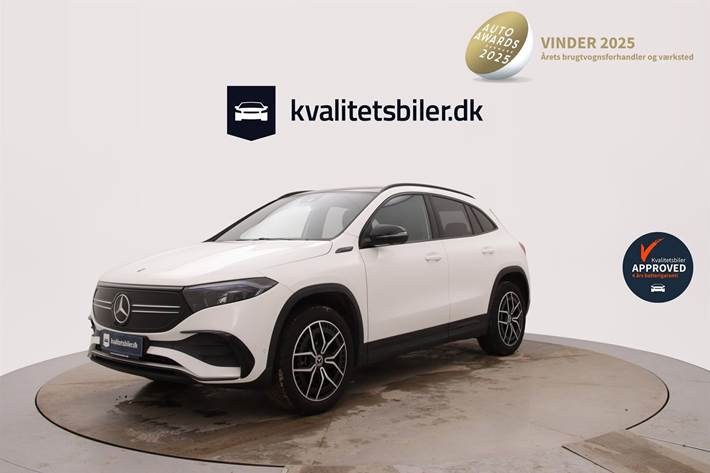 Hvid Mercedes EQA 250 fra 2022