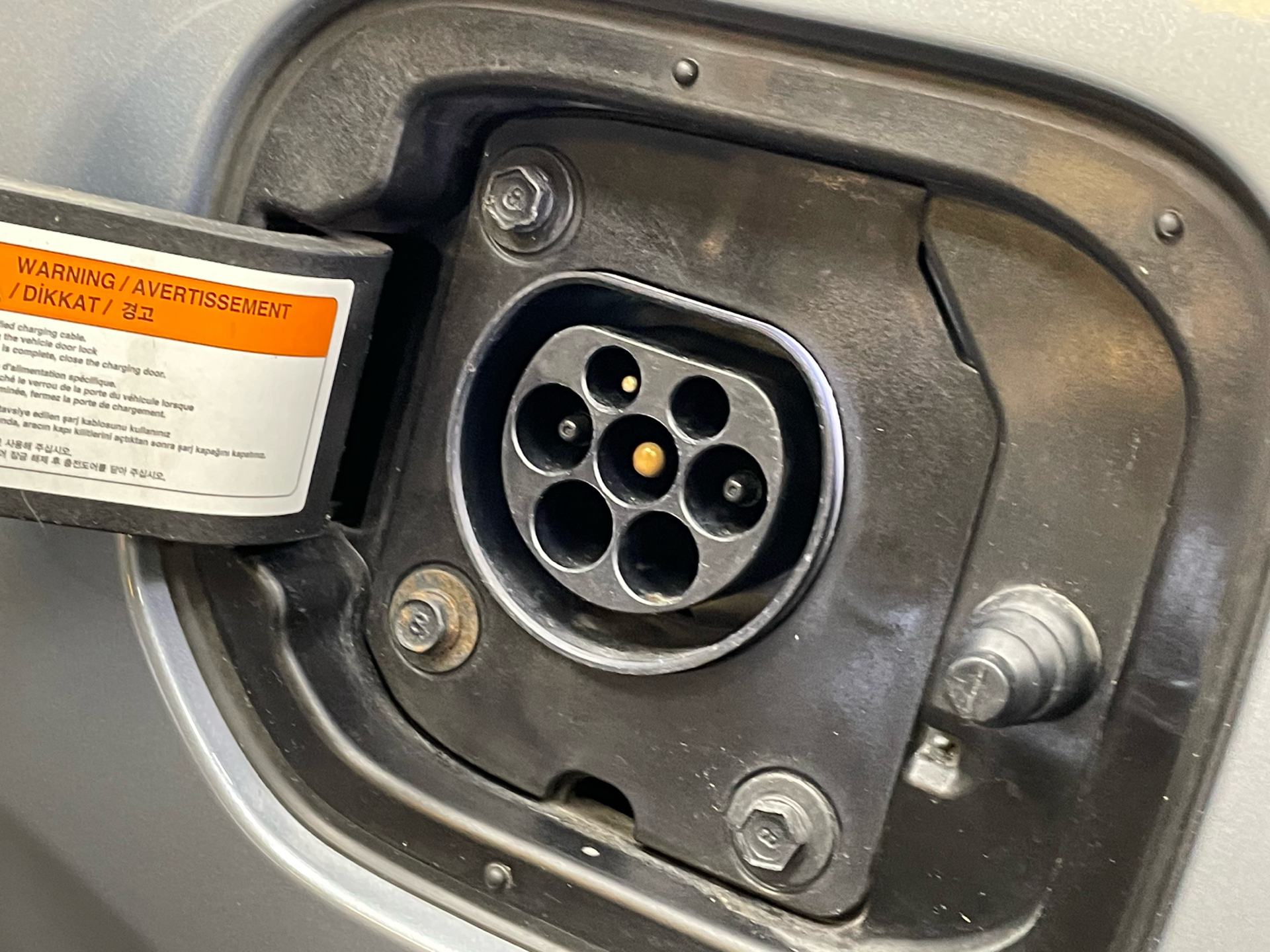 Blå Kia Ceed fra 2020