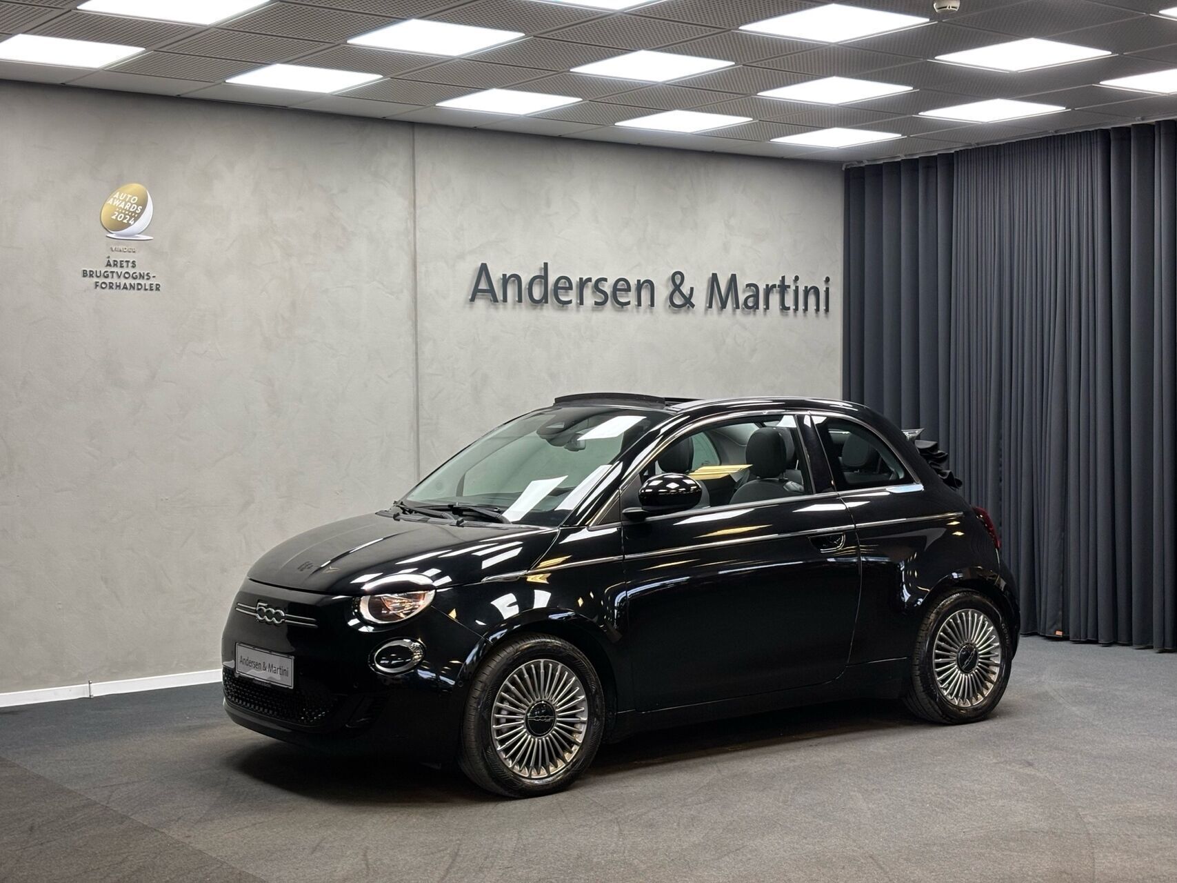 Sort Fiat 500e fra 2023