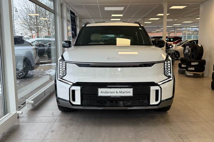 Hvid Kia EV9 fra 2023