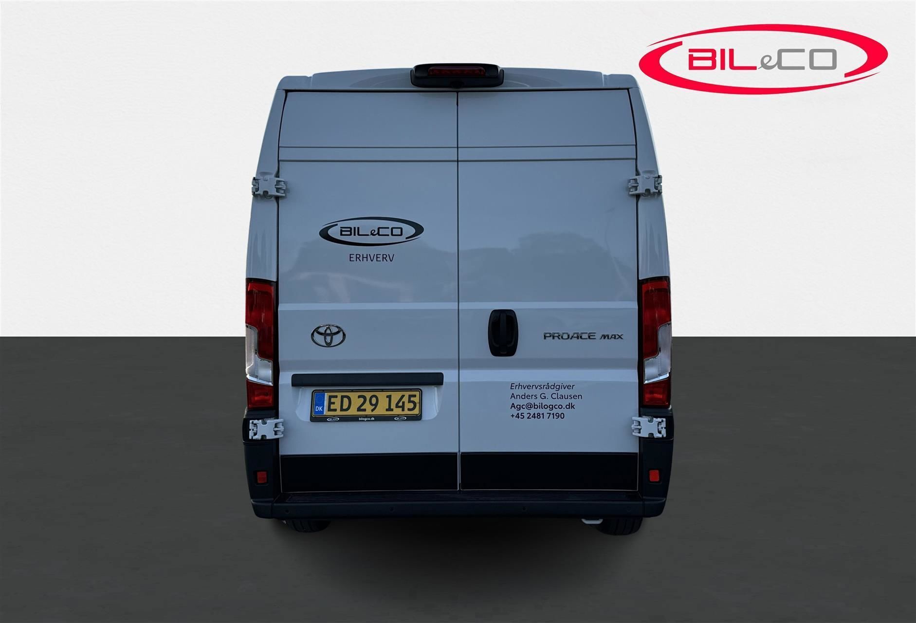 Toyota Proace Max 2,2 Medium D Comfort To skydedør m. højt tag 140HK Van 6g