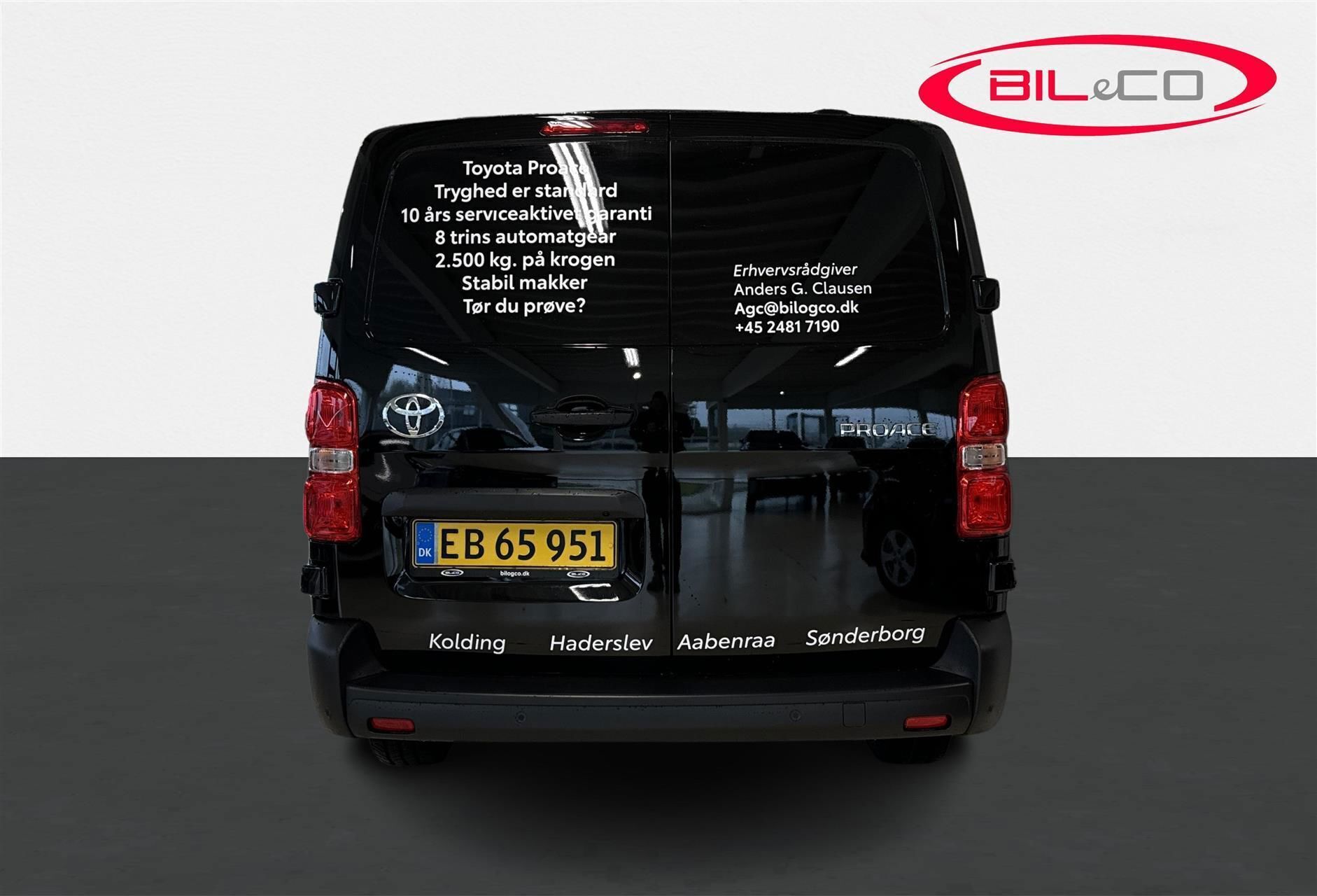 Toyota ProAce 2,0 Long D Comfort Master To skydedør 144HK Van 8g Aut.