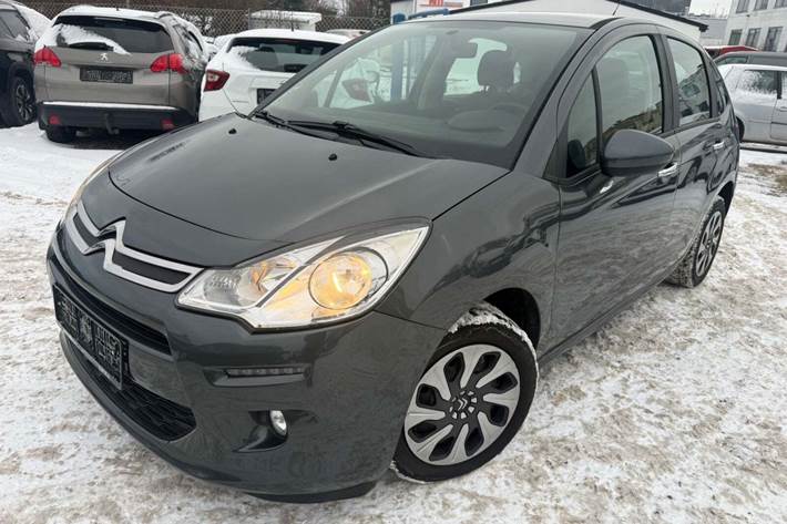 Grå Citroën C3 fra 2016 set udefra