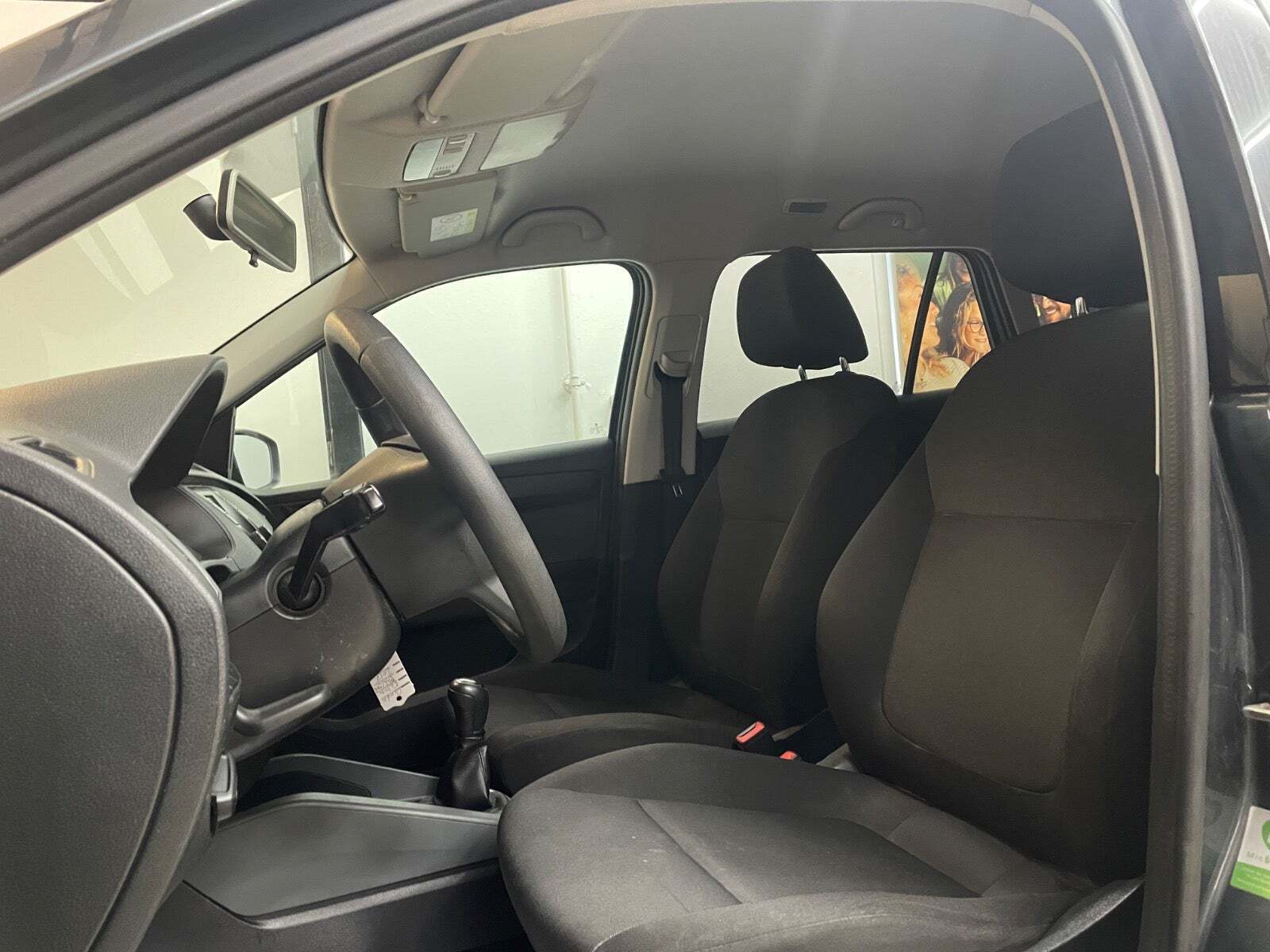 Grøn Skoda Fabia fra 2017