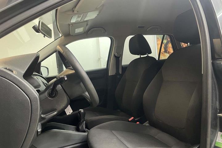 Grøn Skoda Fabia fra 2017