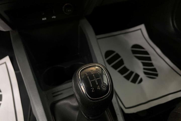 Grøn Skoda Fabia fra 2017