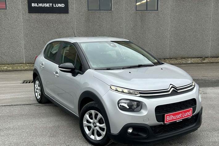 Sølv Citroën C3 fra 2018