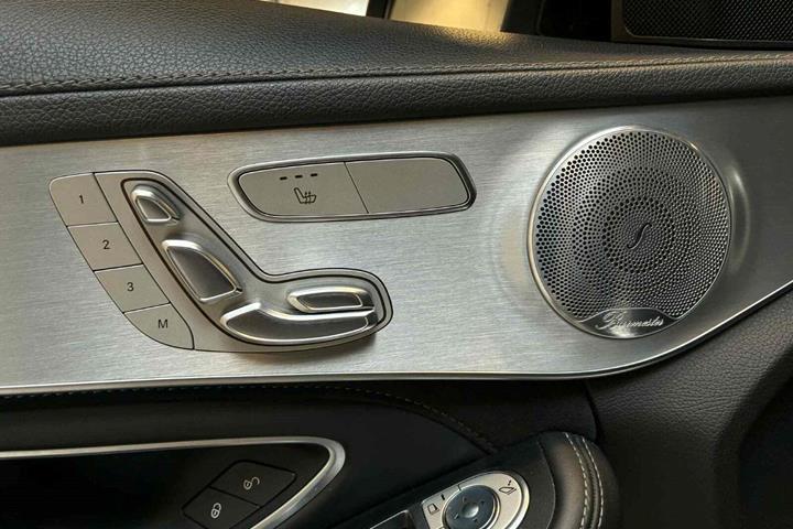 Sort Mercedes C63 fra 2017