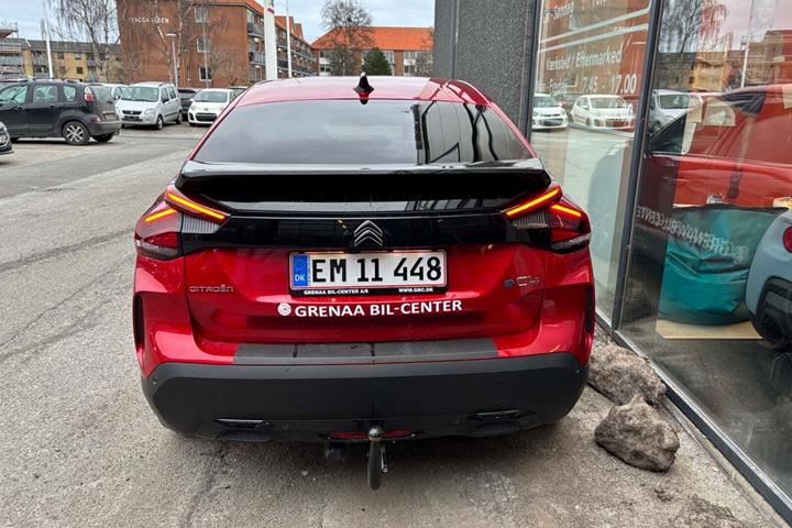 Rød Citroën ë-C4 fra 2024