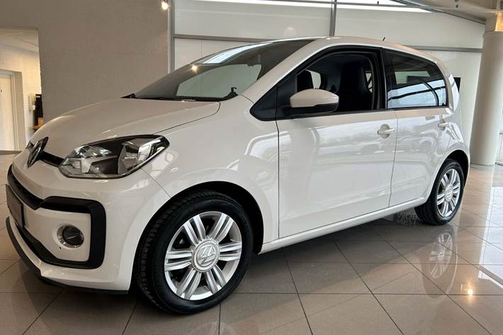 Hvid VW UP! fra 2017