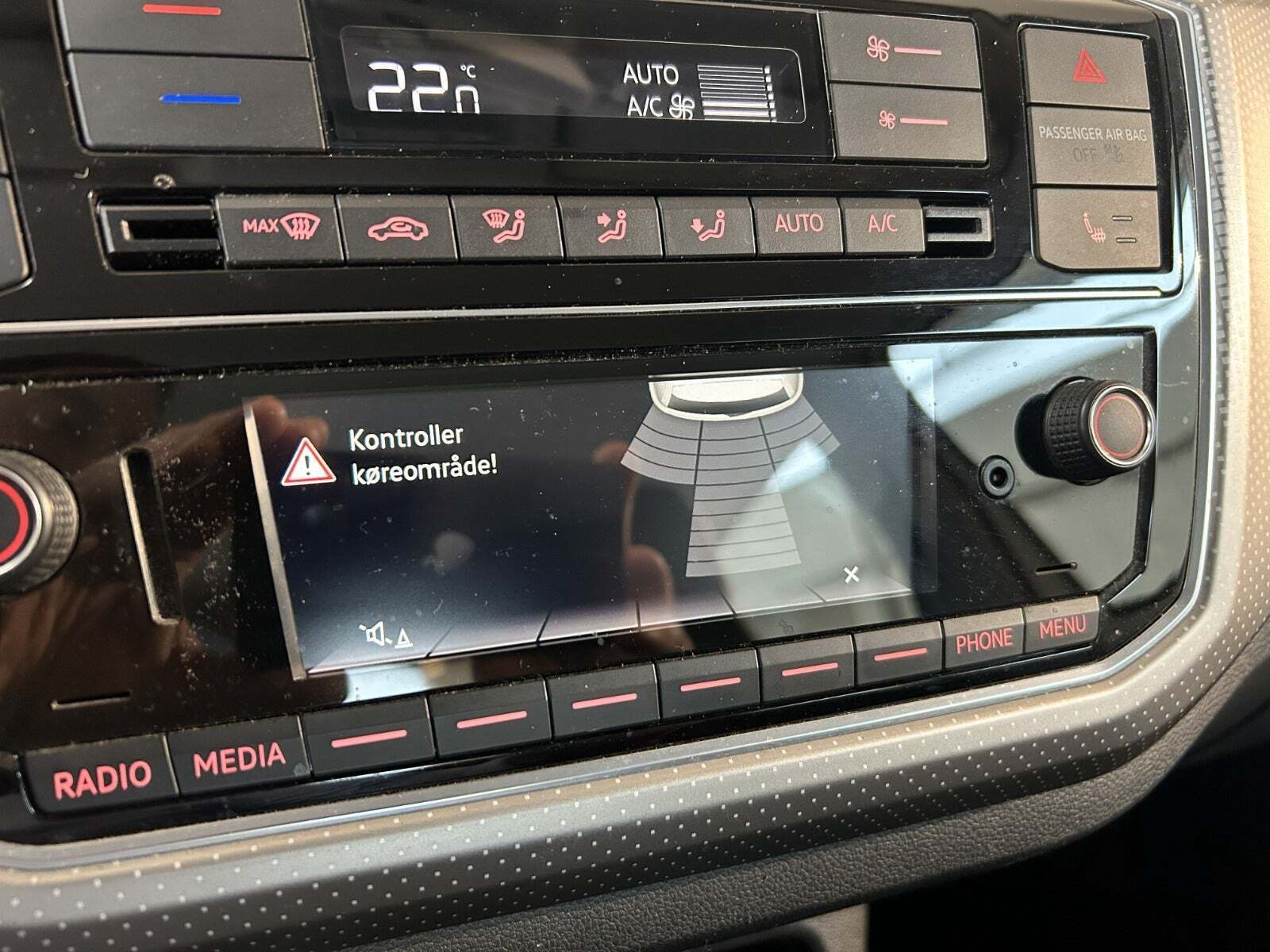 Hvid VW UP! fra 2017