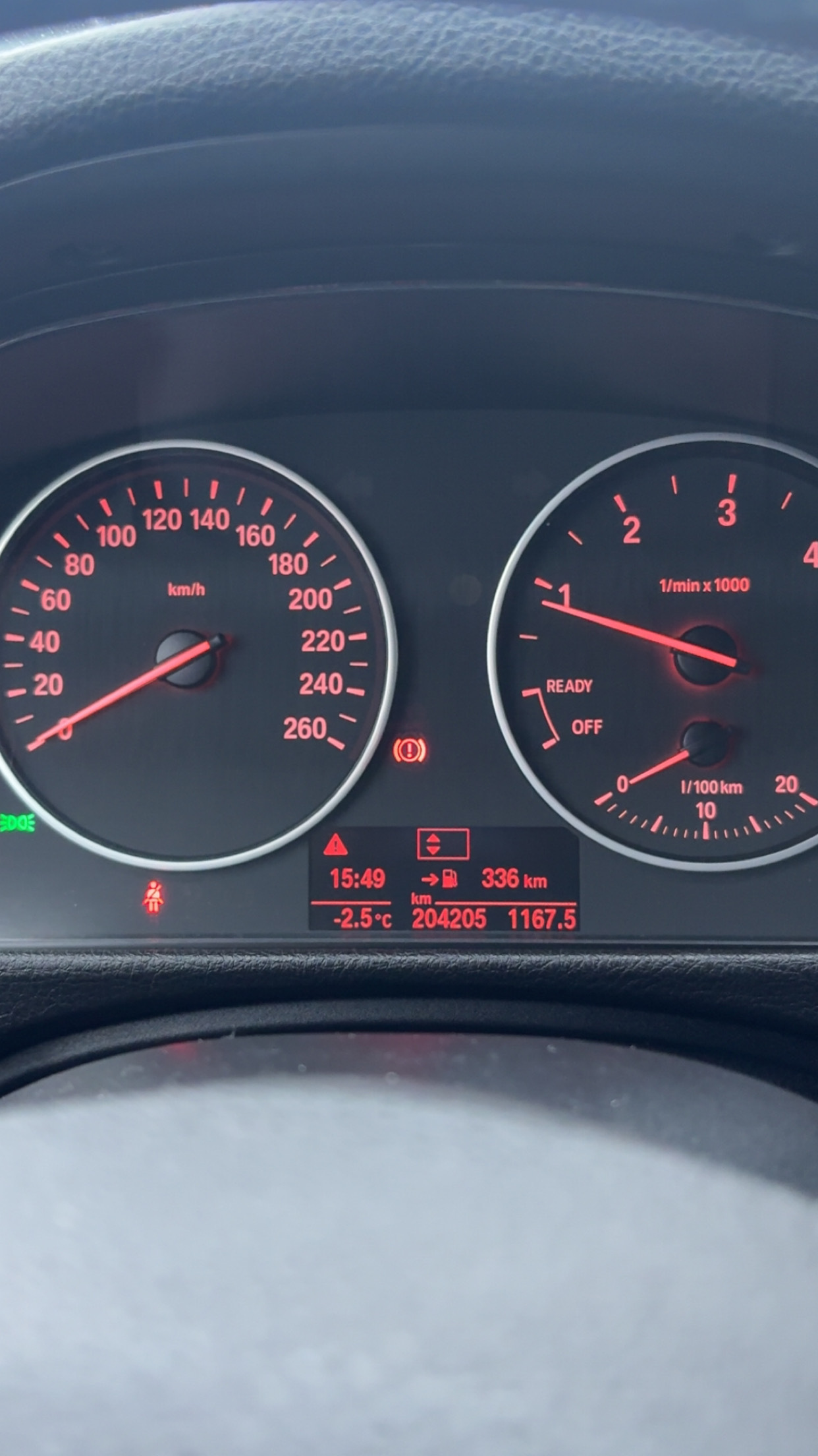 Sort BMW 3-Serie fra 2014