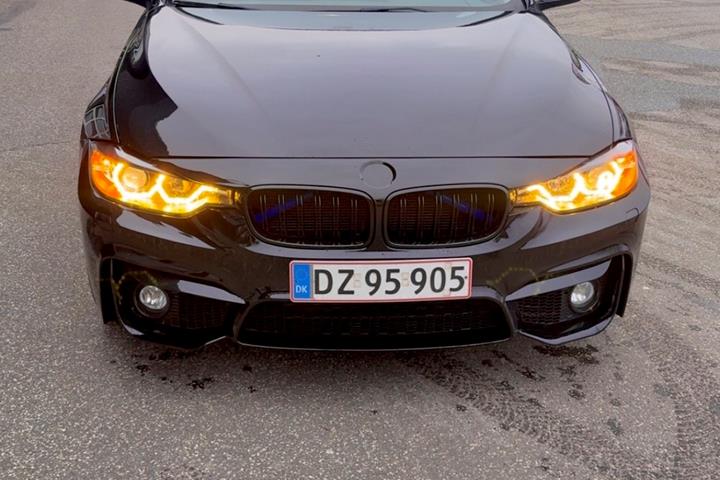 Sort BMW 3-Serie fra 2014