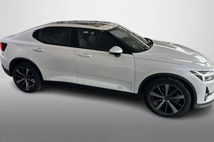 Hvid Polestar 2 fra 2023