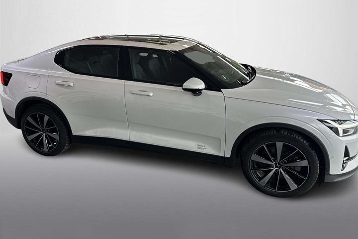Hvid Polestar 2 fra 2023