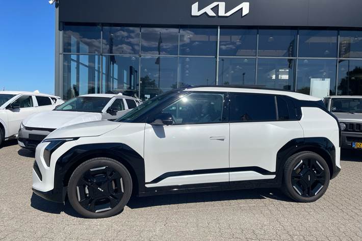 Hvid Kia EV3 fra 2025