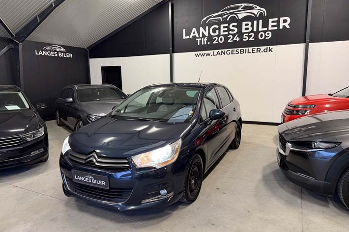 Blå Citroën C4 fra 2013