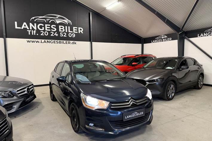 Blå Citroën C4 fra 2013
