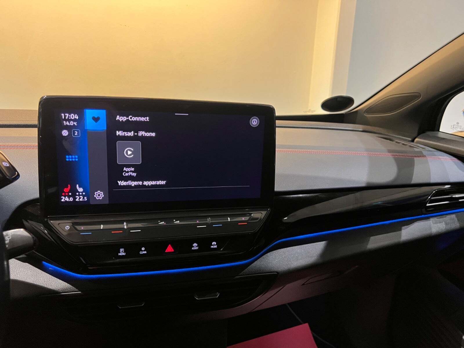 Grøn VW ID.4 fra 2022