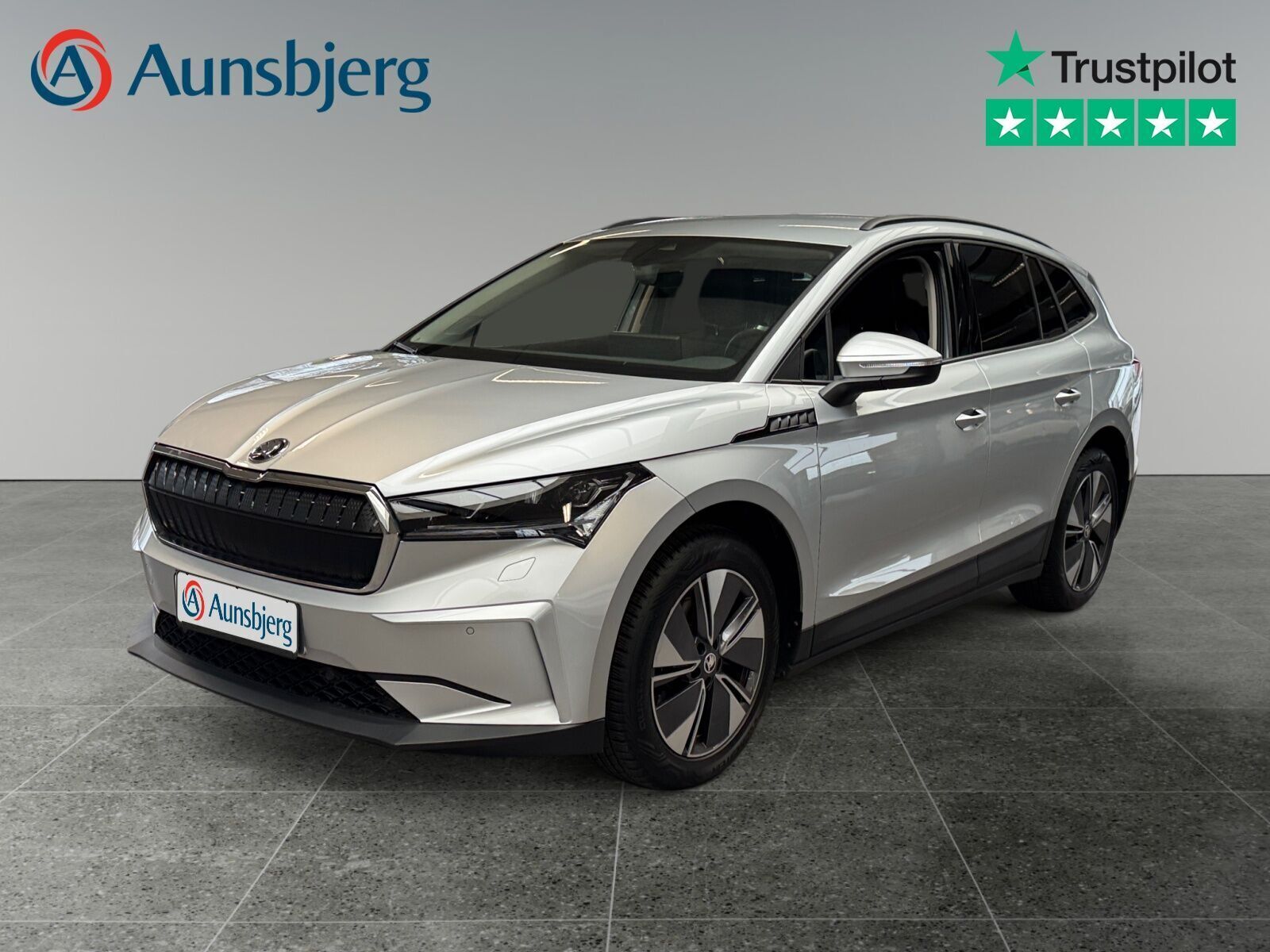 Sølv Skoda Enyaq fra 2024