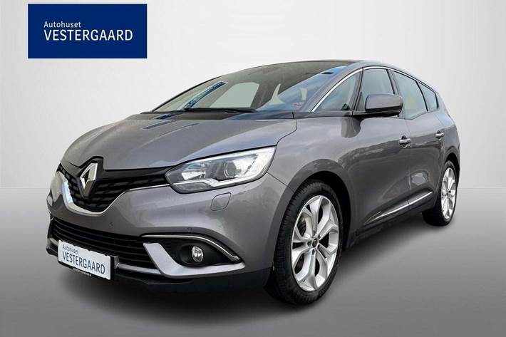 Grå Renault Grand Scenic IV fra 2019 set udefra
