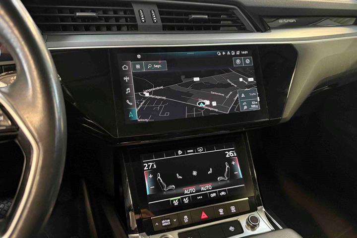 Sort Audi e-tron fra 2020